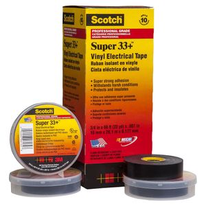 Cinta Elect Scotch Super 33+ 3/4''X20Mts 3M