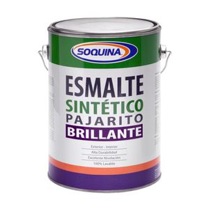 Esmalte Sintetico Pajarito 1 Gl Soquina Blanco