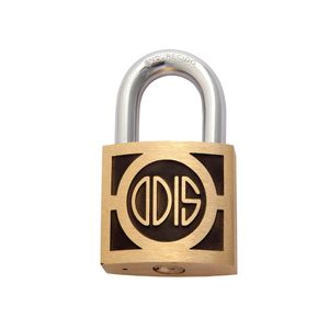 Candado Llave 50 mm 350 Odis Bronce